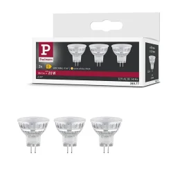 Standard 12 V Réflecteur LED GU4 3x184lm 3x1,8W 2700K Argent