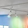Standard 230 V Smart Home Zigbee 3.0 Réflecteur LED GU10 350lm 4,8W RGBW+ gradable Blanc dépoli