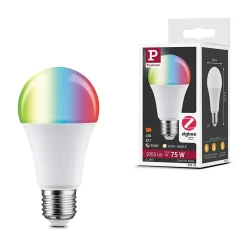 Standard 230 V Smart Home Zigbee 3.0 Ampoule LED E27 1055lm 11W RGBW+ gradable Dépoli