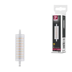 Standard 230 V Tige LED R7s 118mm 1521lm 12W 2700K Clair