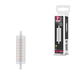 Standard 230 V Tige LED R7s 118mm 1521lm 13W 2700K gradable Clair