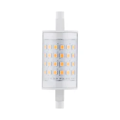 Standard 230 V Tige LED R7s 78mm 1055lm 9W 2700K gradable Clair