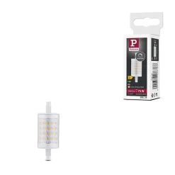 Standard 230 V Tige LED R7s 78mm 1055lm 9W 2700K gradable Clair