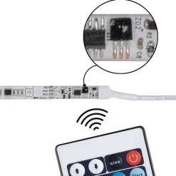 Strip LED intégré dimmable autocollant SimpLED Paulmann 12W 325lm blanc mat L.5m x H.0,3 x P.0,3cm
