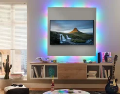 Strip LED intégré dimmable autocollant SimpLED Paulmann 12W 325lm blanc mat L.5m x H.0,3 x P.0,3cm