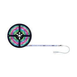 Strip LED intégré dimmable autocollant SimpLED Paulmann 12W 325lm blanc mat L.5m x H.0,3 x P.0,3cm