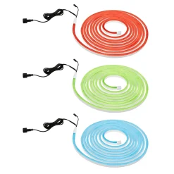 Strip LED intégré dimmable à clipser SimpLED Outdoor Paulmann 35W 360lm blanc mat L.500 x H.1,85 x P.1,85cm