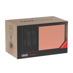 Support de lampe de table Holder cuivré E27 40W IP44 H.8,5cm Calex