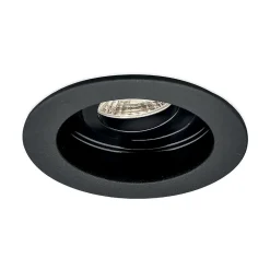 Support de spot Beta R3 rond noir MR16 GU10/GU5.3