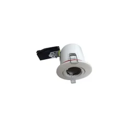 Support de Spot GU10 Fixe Blanc 100mmx120mm