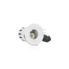 Support de Spot LED Encastrable + Douille GU10 Etanche IP65 90mm - perçage 73mm