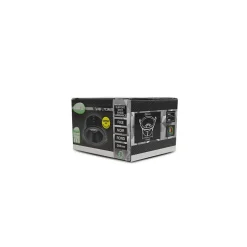 Support de Spot LED Encastrable GU10 Noir Etanche IP65 IK08 85mm - perçage 75 mm