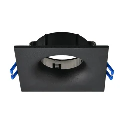 Support de spot Tetra D1 carré noir MR16 GU10/GU5.3