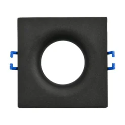 Support de spot Tetra D1 carré noir MR16 GU10/GU5.3