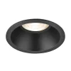 Support de spot Tetra S1 rond noir MR16 GU10/GU5.3