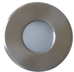 Support downlight rond matchrome étanche IP65 Diam 83mm