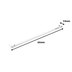 Support pour 2 tubes LED T8 60 cm IP20 - SILAMP