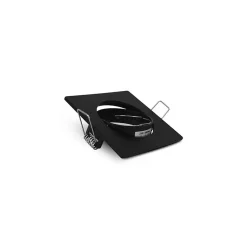 Support Spot Encastrable Plafond Carré Orientable 30 Noir 85mmx85mm
