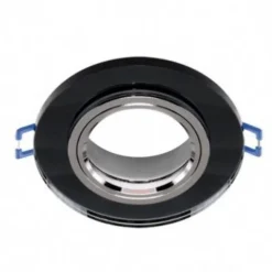 Support Spot Encastrable GU10/MR16 Rond Verre Effet Miroir - SILAMP