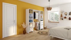 Suspension 1 lampe aspect fibres naturelles Ø38cm E27 42W GoodHome Brolga