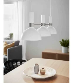 Suspension Led 3 points lumineux blanche - Markslöjd - Larry