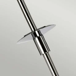 Suspension Agatha 1 lumière - Chrome poli