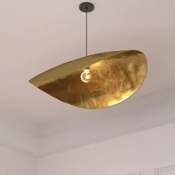 Suspension Arlo - doré - métal D80 cm - Atmosphera