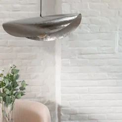 Suspension Arlo argent H128cm - Atmosphera