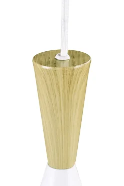 Suspension Arraqis E27 IP20 blanc 19cm