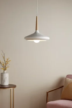 Suspension Arraqis E27 IP20 blanc 36cm