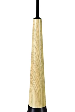 Suspension Arraqis E27 IP20 noir 38cm