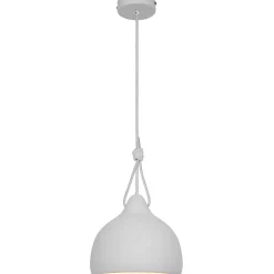 Suspension Aulavik GoodHome E27 blanc