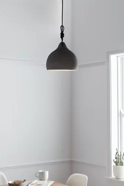 Suspension Aulavik GoodHome E27 gris