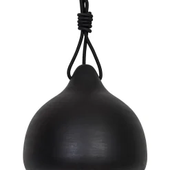 Suspension Aulavik GoodHome E27 noir
