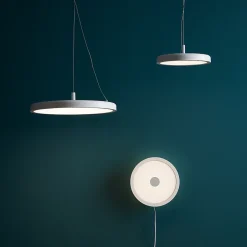 Suspension Azagny 25W IP20 LED intégrée ⌀40cm blanc