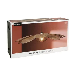 Suspension bambou Grande Margaux 90cm Ostaria