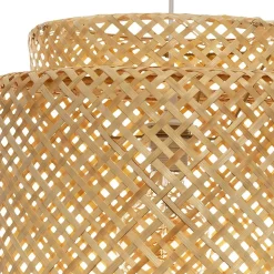 Suspension bambou Liby naturel D40