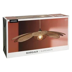 Suspension bambou Margaux M naturel D90