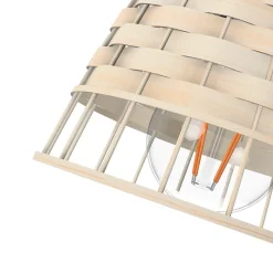 Suspension Bambou Umston Dunalux IP20 E27 40W Ø35 x H.130cm