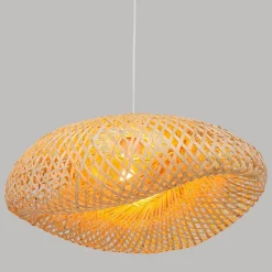 Suspension Beddy en métal D50cm marron - Atmosphera