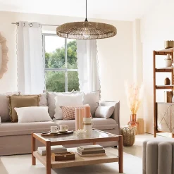 Suspension Bellamy D58cm beige - Atmosphera