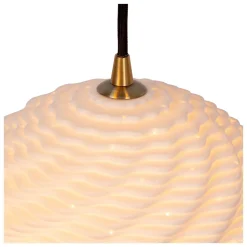 Suspension BINA en porcelaine avec 3xE27 - Blanc - Lucide