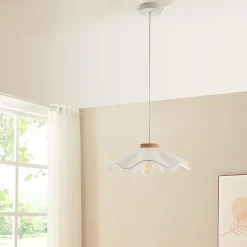 Suspension Broadway hauteur 144 cm E27 blanc lux.pro