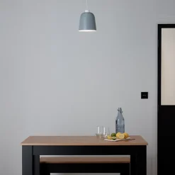 Suspension Calume GoodHome 18cm IP20 E27 gris