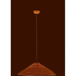 Suspension chapeau en jonc de mer D60cm