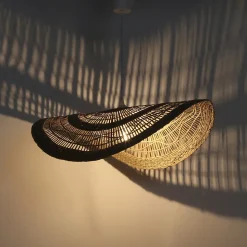 Suspension Costa IP20 Ø58 x H.20 cm Lussiol jacinthe d'eau naturel