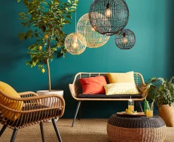 Suspension Dacite GoodHome l.48 cm IP20 E27