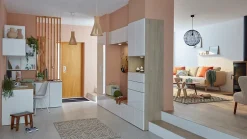 Suspension Dacite GoodHome noir l.48 cm IP20 E27