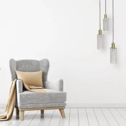 Suspension de plafond Light Prestige Tirana blanche 3 x E27 1 pc.