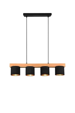 Suspension design 4 abats-jours Cameron